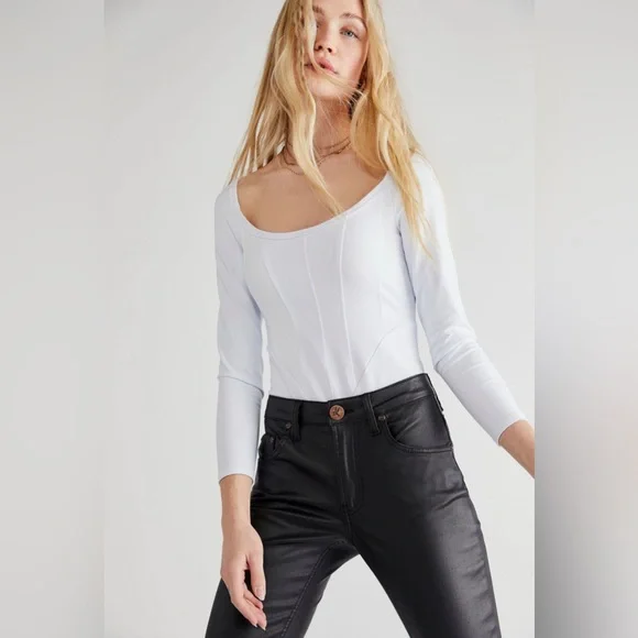 Free people bodysuit ivory - Picture 1 of 7